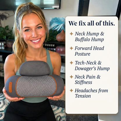 Nuvellery™ Pillow: Smooth Your Neck Hump in 30 Minutes a Day