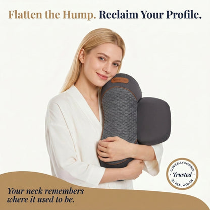 Nuvellery™ Pillow: Smooth Your Neck Hump in 30 Minutes a Day