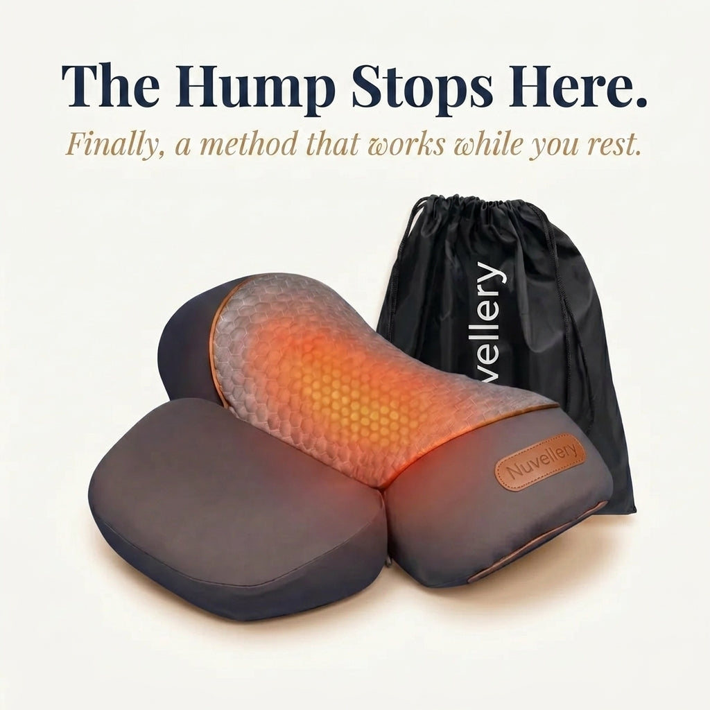 Nuvellery™ Pillow: Smooth Your Neck Hump in 30 Minutes a Day