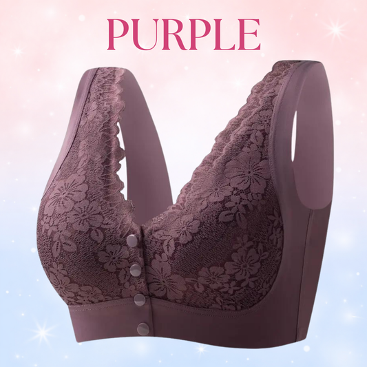 AiryCharm Bra - LAST DAY 70% OFF - Comfortable & Convenient Front Button Bra