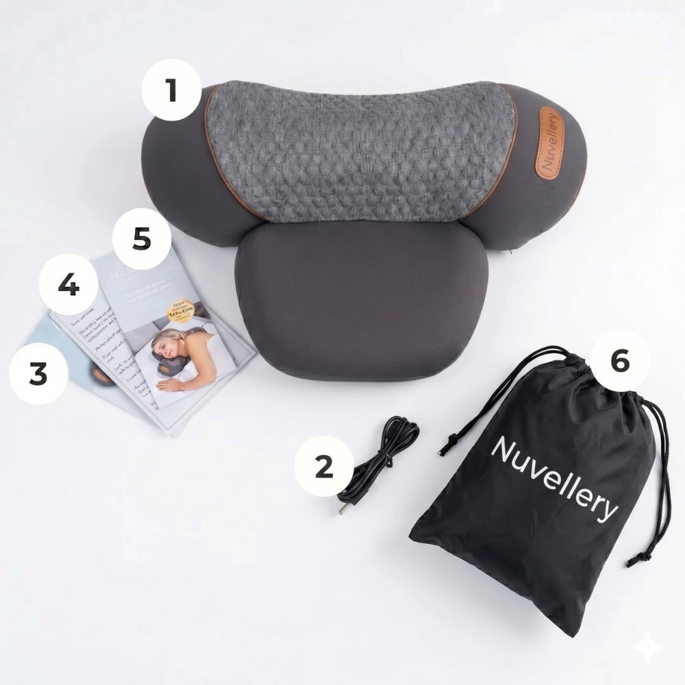 Nuvellery™ Pillow: Smooth Your Neck Hump in 30 Minutes a Day