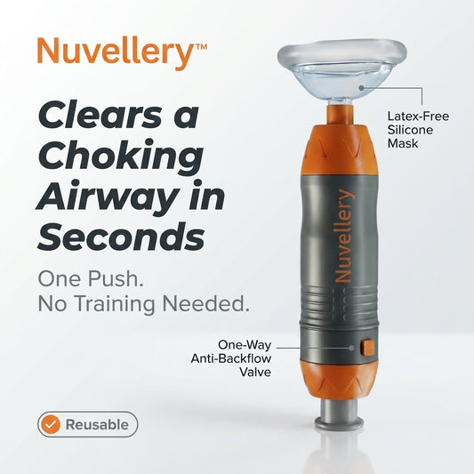 Clear a Choking Airway in Seconds. No Training or Strength Needed