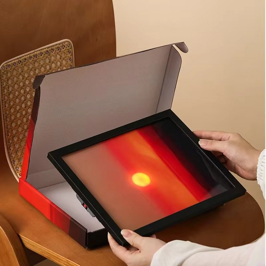 Creative Sunset Hand Pulled Night Light Scenery Wall Lamp